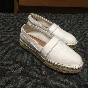 Steve Madden Tilden White Loafer